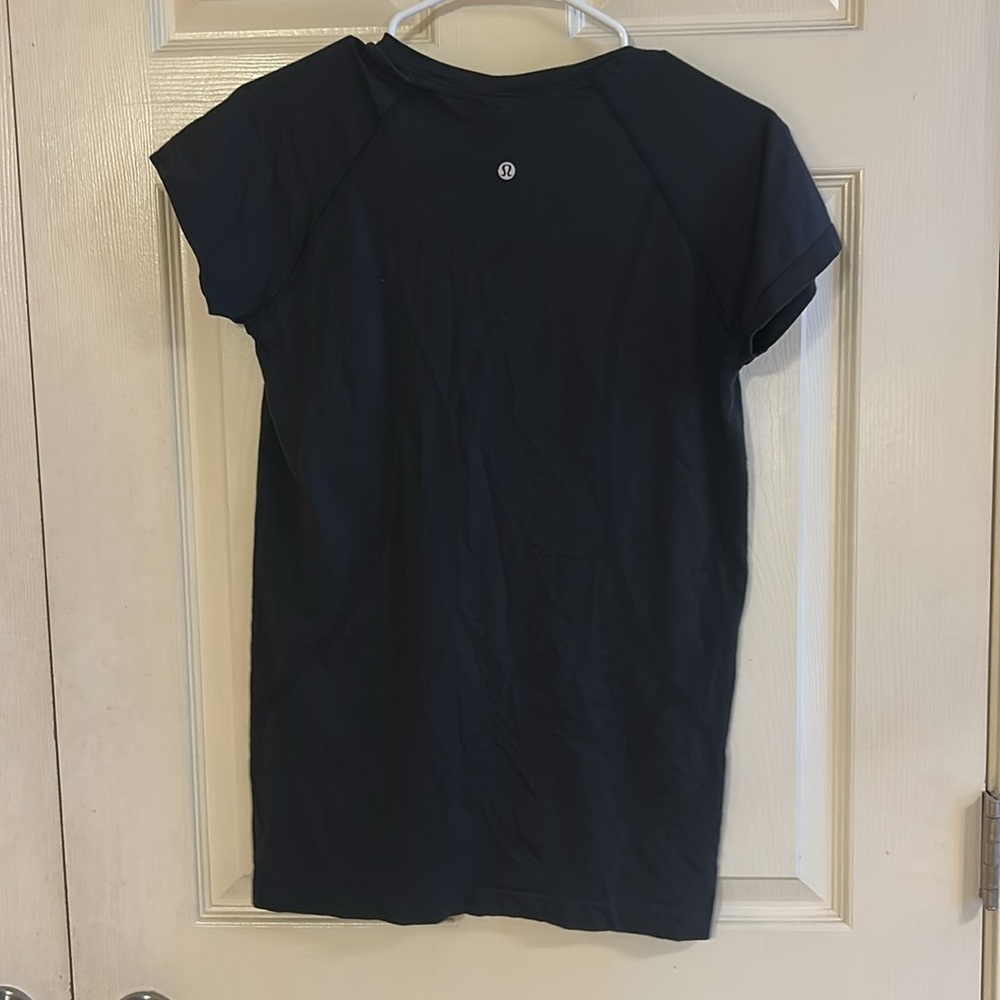 Black Swiftly Tech, Lululemon Size 10 - image 2